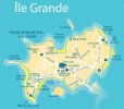 Carte de l'Île-Grande