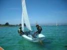 Stage de voile laser en Bretagne