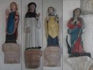 Chapelle de Saint-Uzec : statues