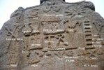 Le menhir de Saint-Uzec : les symboles de la Passion du Christ
