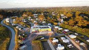 Camping municipal de Landrellec à Pleumeur-Bodou - vue drone (...)